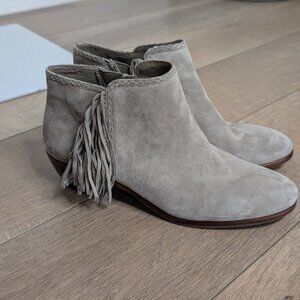 Sam Edelman Women's Suede Ankle Boots - Gray